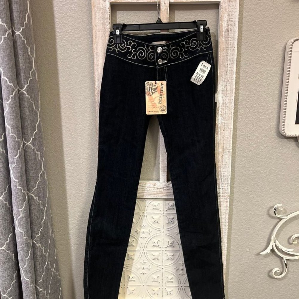 Sz 1 New (NWT) Hammer Junior's / Women's Jeans: Size 1